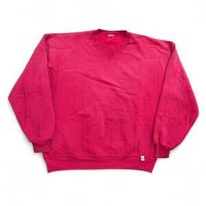 Vintage VTG 90’s Y2K Red Russell Athletic Crewneck Sweatshirt